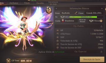 Conta MU: Dark Epoch | VIP 8 | Elfo INI 609M CP | Servidor URUK 21