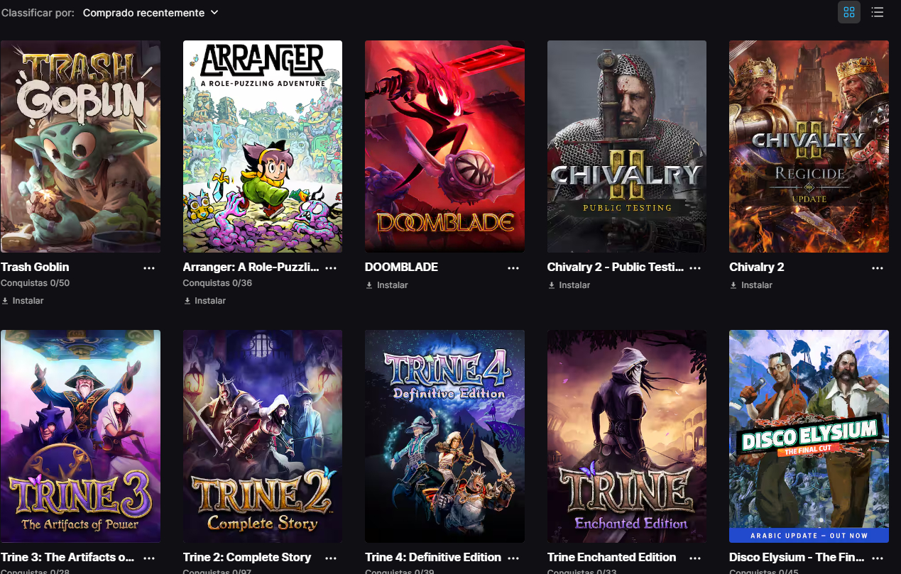 CONTA EPIC GAMES, MAIS DE 4 MIL REAIS GASTOS, VÁRIOS JOGOS, FULL ONLINE.