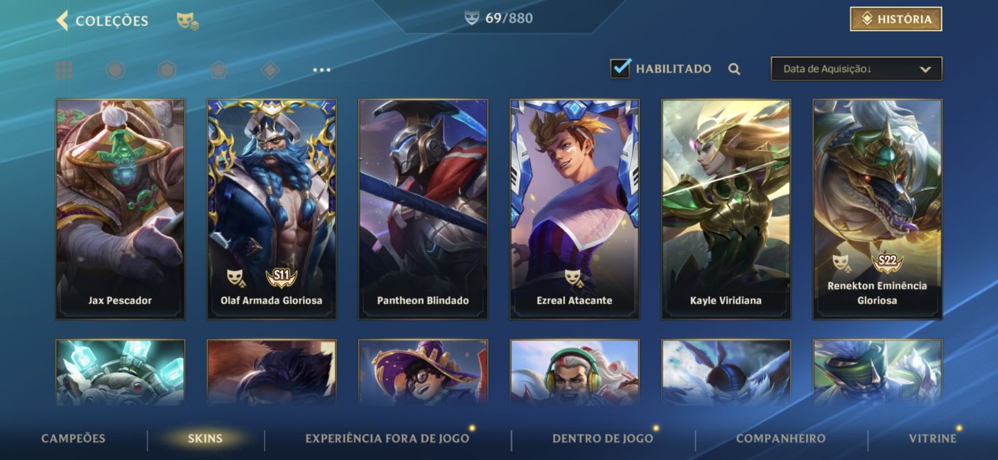 CONTA DE WILD RIFT DESAFIANTE COM SKINS LIMITADAS ELO MONARCA