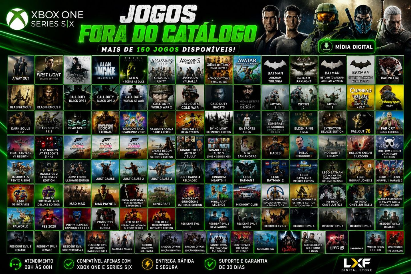 [PROMO]JOGOS XBOX ONE & SERIES S|X | MIDIA PARENTAL