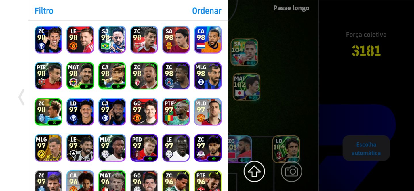 FULL BRAVA EFOOTBALL! FORÇA 3181 |MESSI 104|SUÁREZ 104|CASILLAS 105|BEBETO 104|
