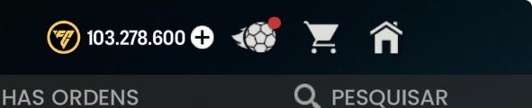 Conta de fc mobile 121 com Neymar, 100 milhões de coins.