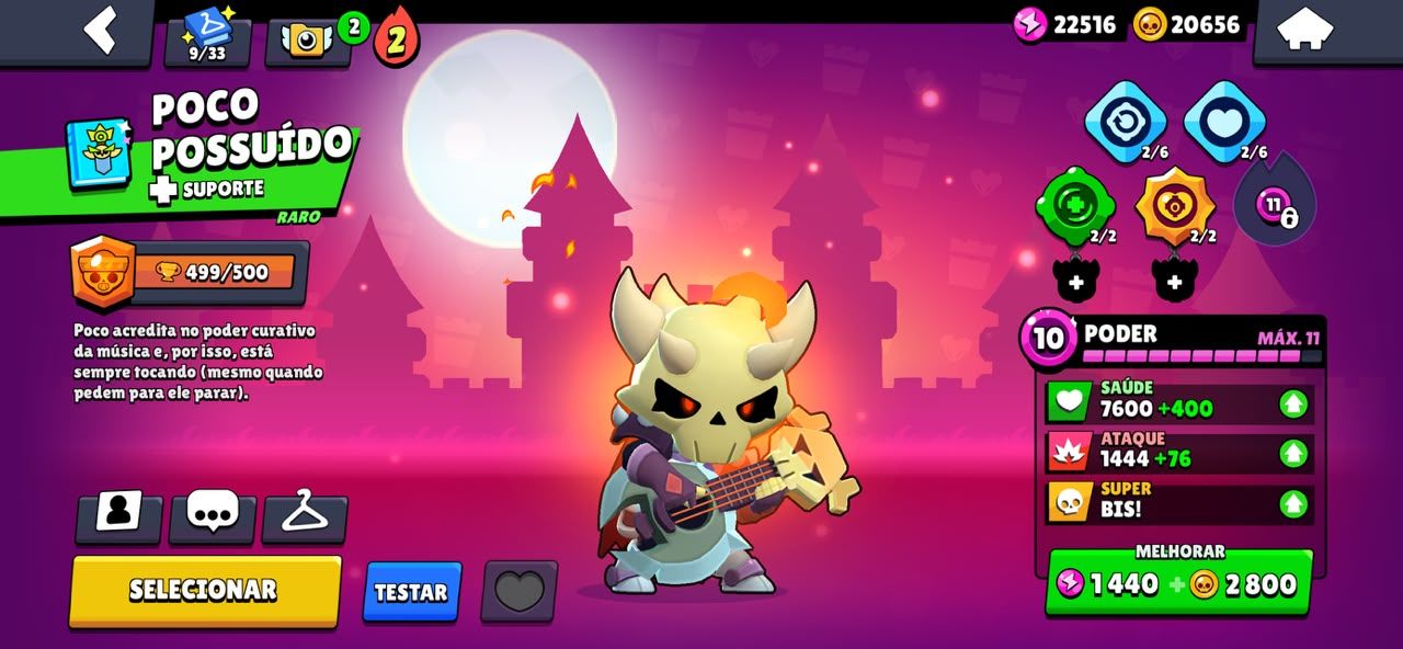 Conta de Brawl Stars Antiga - Ano 2018/2019 + 1 Pro Pass completo