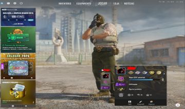 CONTA CS2 PRIME RARA COM 6 MEDALHAS
