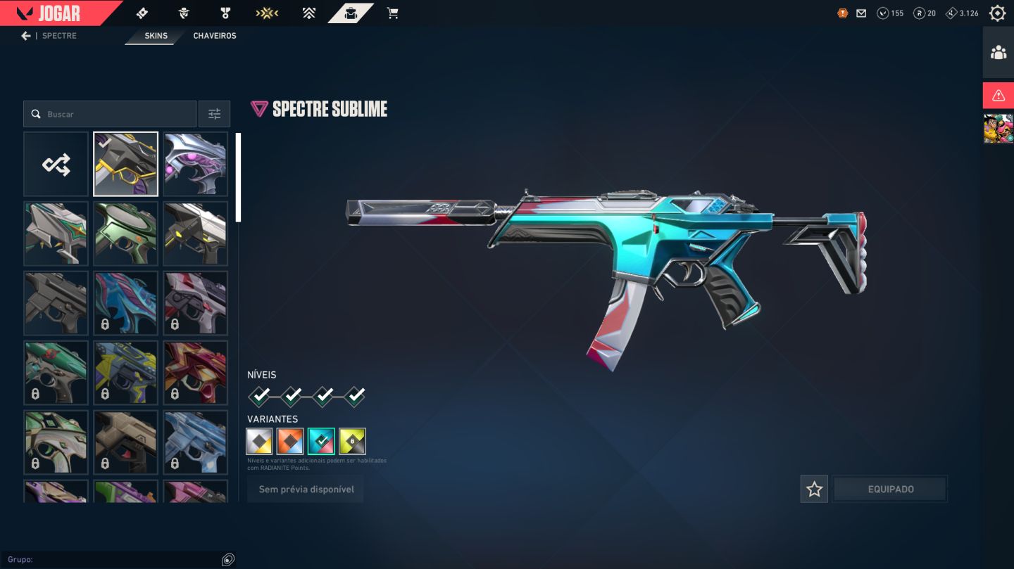 CONTA VALORANT FULL ACESSO COM DADOS DE RECUPERAÇÃO CHEIA DE SKINS