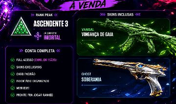 CONTA VALORANT FULL ACESSO