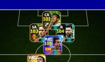 CONTA EFOOTBALL RARA! TOTTI BUGADO + ROMARIO + MESSI PRIME + RODRI BUGADAÇO E++!