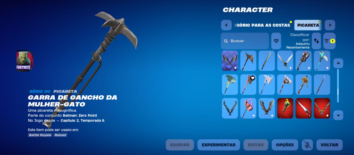 Conta fortinite Rara 2019 2020 itens raros skins não voltam