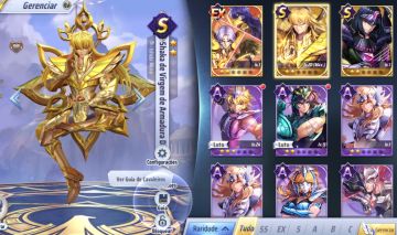 A151 (NOVO SERVER) SHAKA ARMADURA DIVINO/ EXCLAMAÇÃO DE ATHENA E OUTROS
