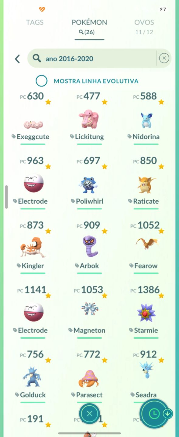 Conta Nível 48 com Yveltal 100%