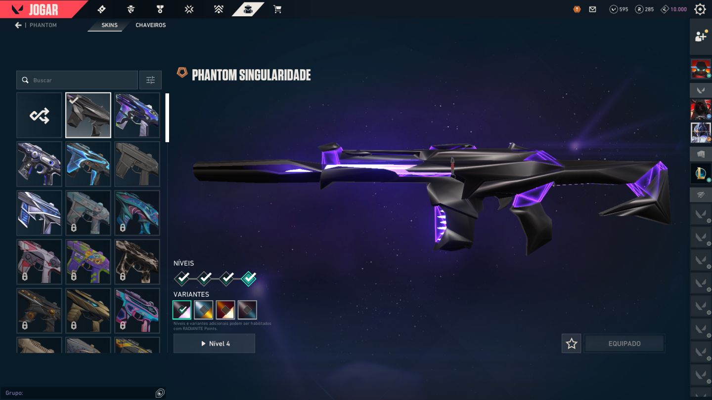 VALORANT | 9 Facas, Karambit RGX e Íon, Araxys, Prelúdio do Caos + LOUD VCT 2025