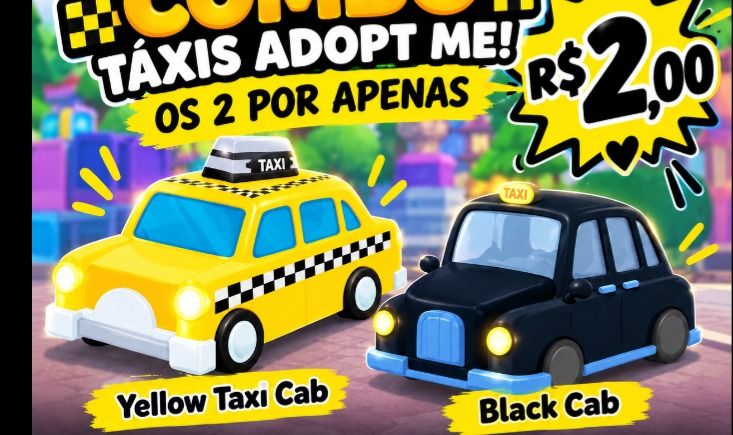 2 táxi baratinho adotme....