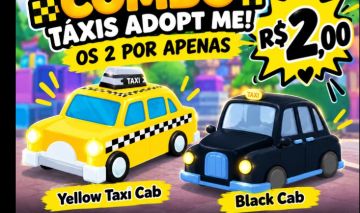 2 táxi baratinho adotme....