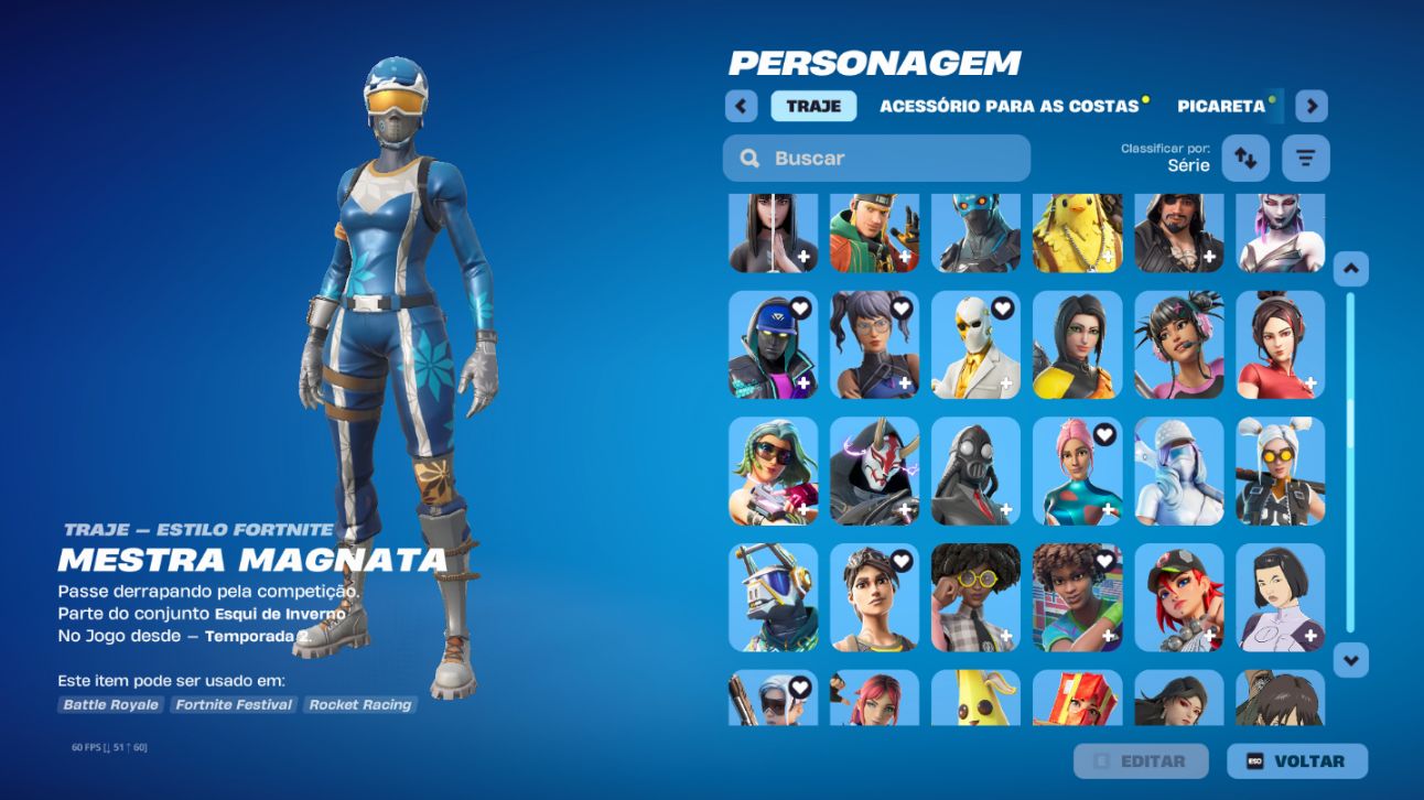 CONTA DE FORTNITE COM SKINS RARAS E SALVE O MUNDO COM VBUCKS