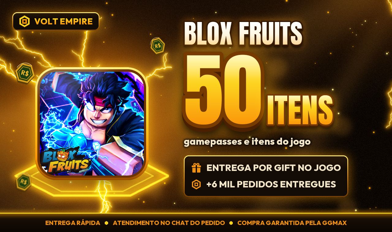 Blox Fruits | Gamepasses e Itens por Gift | Entrega Rápida