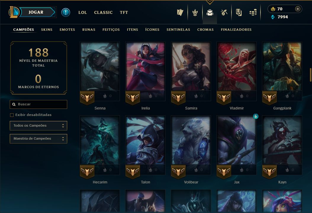 SKIN LENDÁRIA DEUS-REI GAREN + ESMERALDA NA SOLOQ / FLEX / TFT + [ TROCA NICK ]