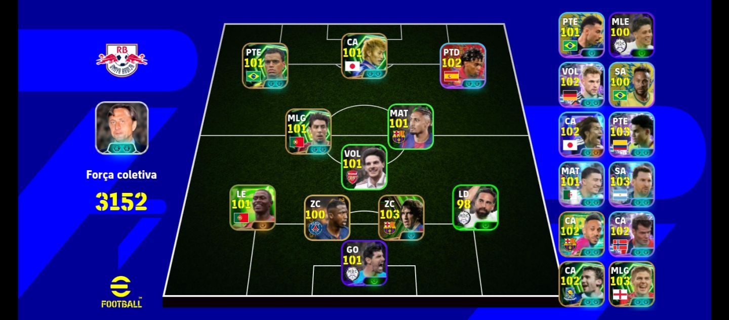 Conta de efootball