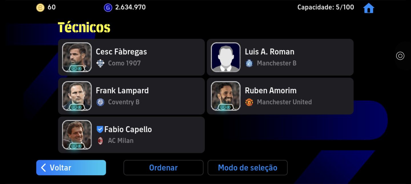 CONTA eFOOTBALL MOBILE | FORÇA 3220 | 2,6 MILHÕES DE GP | CRAQUES 105+