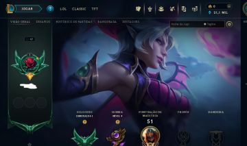 Conta LOL Esmeralda 1