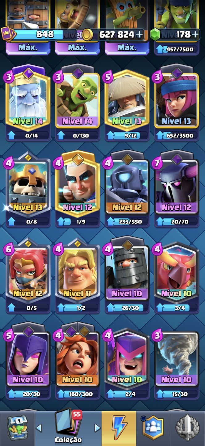 Conta Clash royale