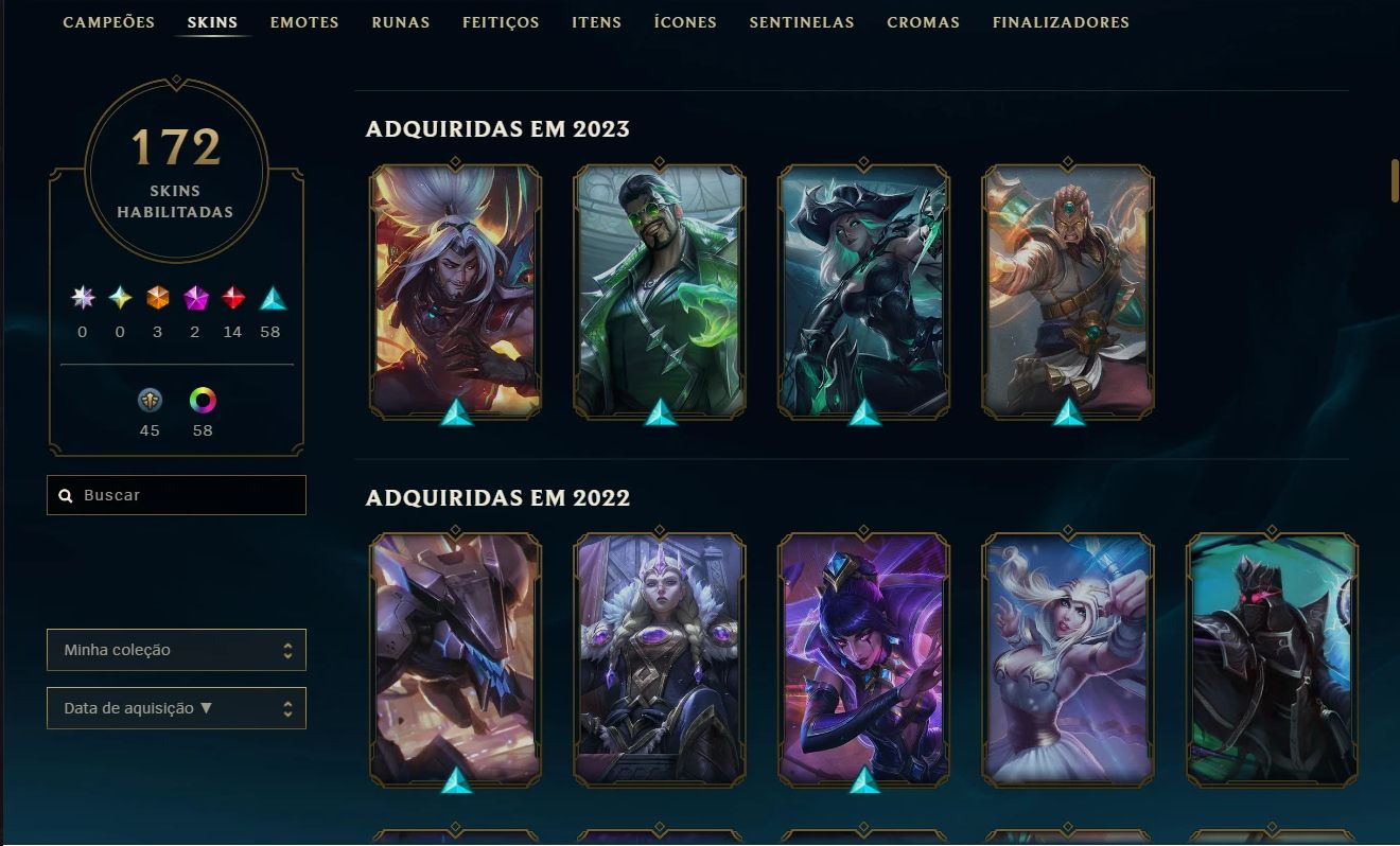 CONTA DE LOL MAIN AD