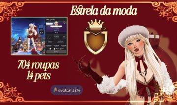 Conta feminina Avakin Life level 37
