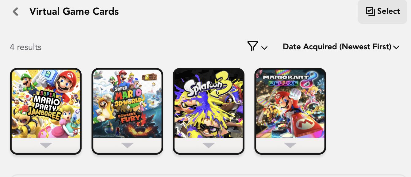 Conta nintendo 4 exclusivo Mario kart 8, splatoon 3, mario 3d world, mario party