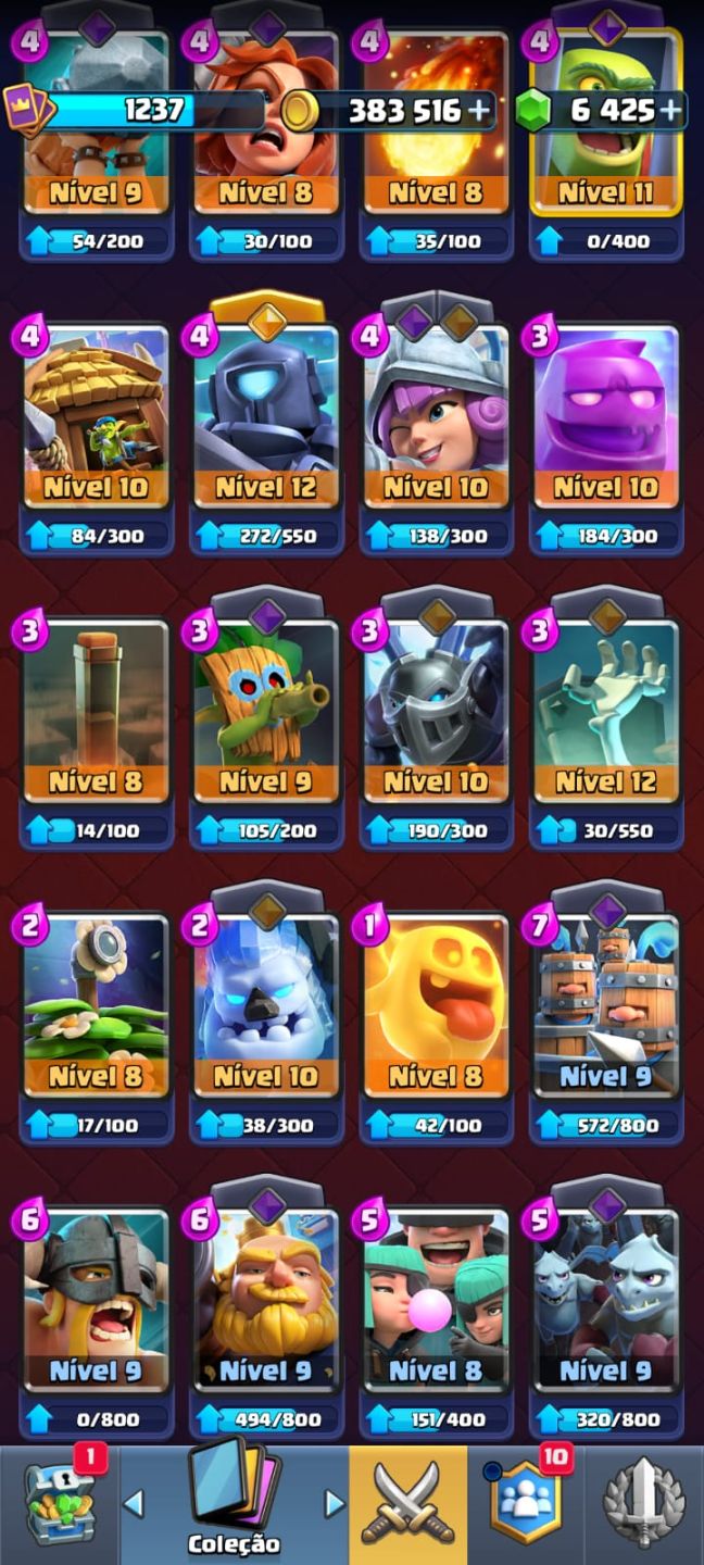 Conta Clash Royale 6700 troféus ARENA 16 AVANÇADA!!