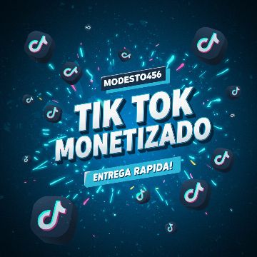 CONTA TIKTOK MONETIZADA | ENTREGA - Redes Sociais - Tiktok - GGMAX