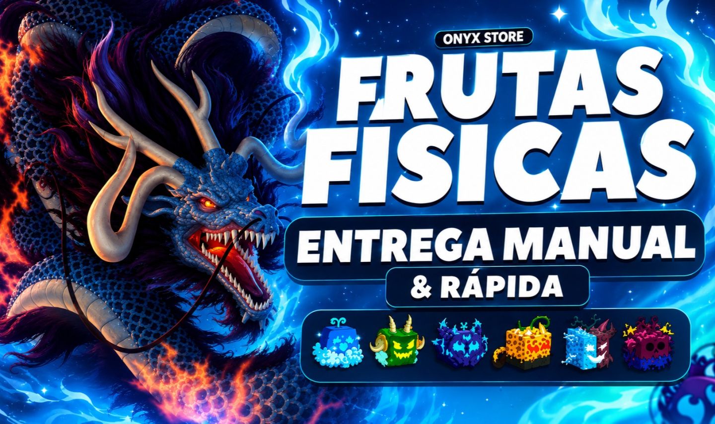 /MAIS BARATO// FRUTA FÍSICA BLOX FRUITS (CONTROL, DRAGON, KITSUNE)(ROBLOX)