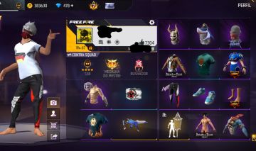 CONTA FF COM RAGNAROK E PÉ DESCALÇO