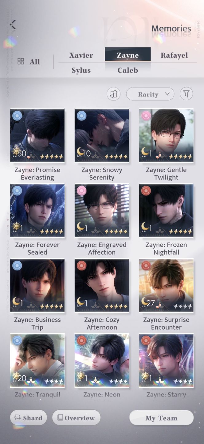 Conta Infold (Love and Deepspace + Infinity Nikki) | Rafayel Main