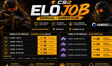 ELOJOB CS2 / ELOBOOST CS2 / GAMERSCLUB (GC) / PREMIER (ESPECIAL) -COUNTER STRIKE