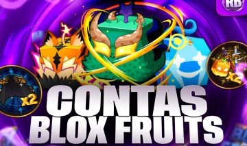 Conta Pronta Blox Fruits Roblox Lvl 2800 + God Human Barato