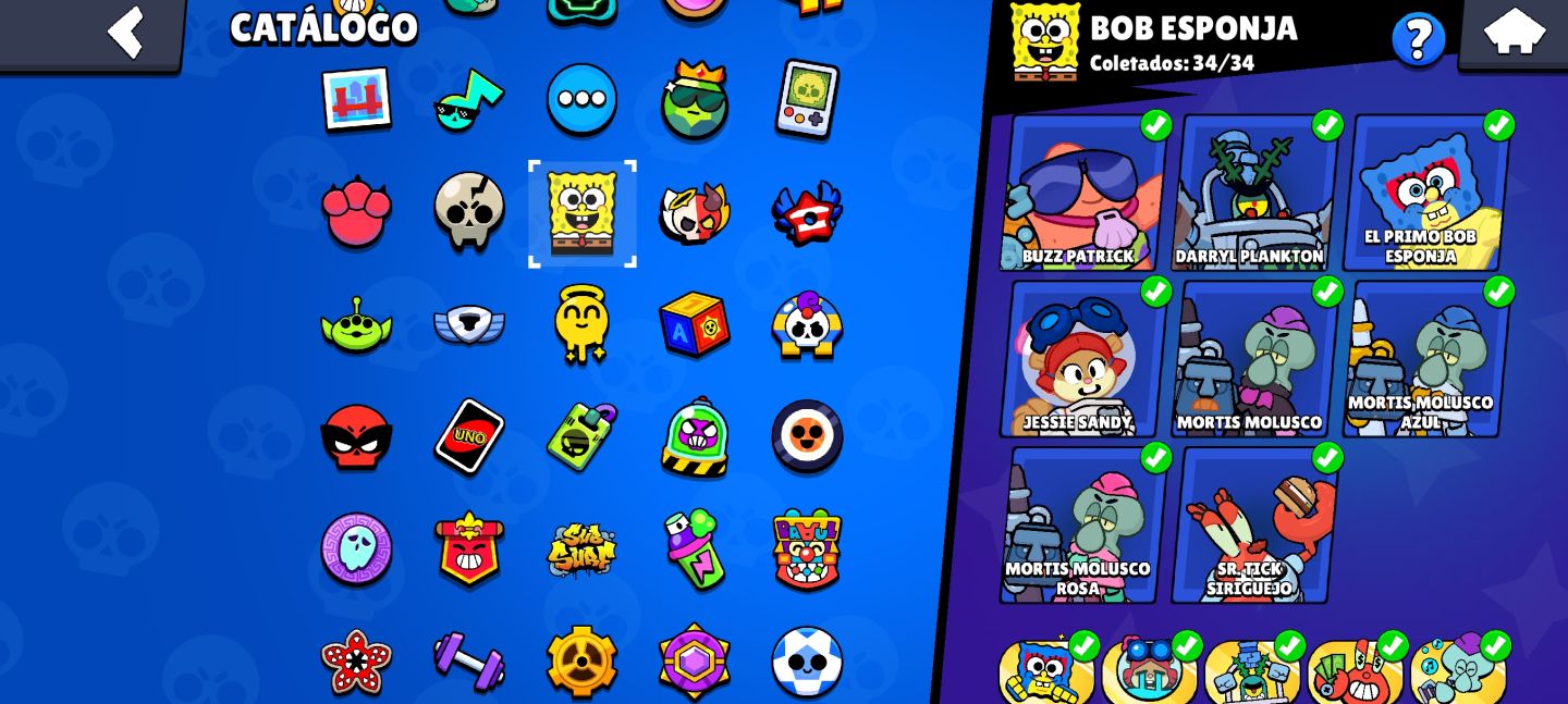 CONTA DE BRAWL STARS RARA