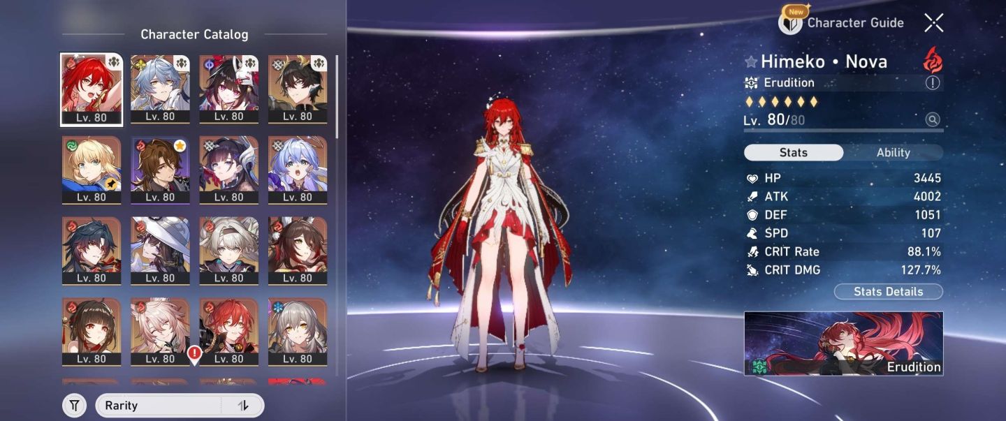 MBlade E1/Firefly/Dalhia/Fugue/Himeko Nova/Saber+LC/Aglaea E1 (Faça sua Oferta)