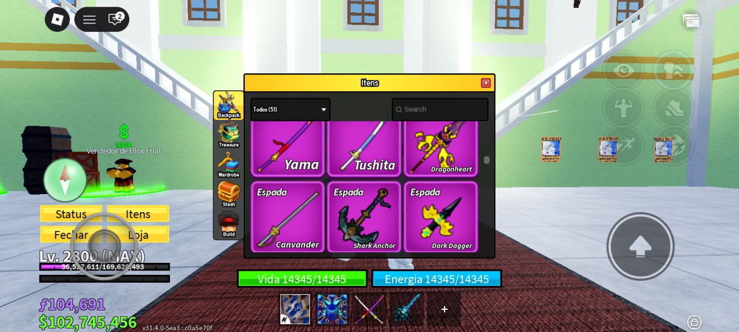 CONTA DE ROBLOX RARA, VÁRIOS JOGOS COMO BLOX FRUITS, VBL, 99 NIGHTS E MUITO MAIS