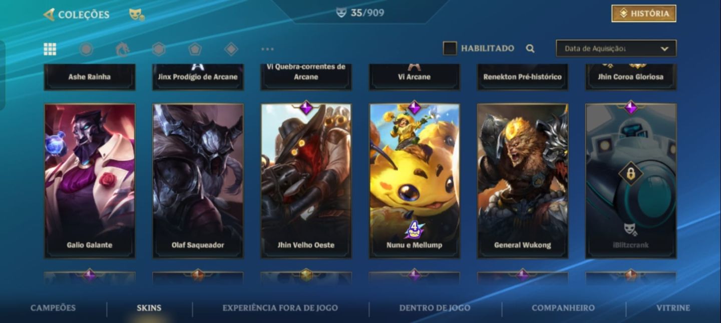CONTA WILD RIFT JINX + VI ARCANE EXCLUSIVAS + MORGANA VERÃO LIMITADA