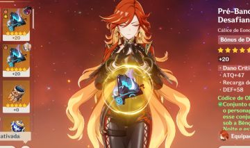 Conta de genshin impact