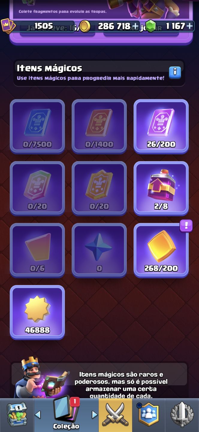CLASH ROYALE ACC (inclui uma de brawlstars)