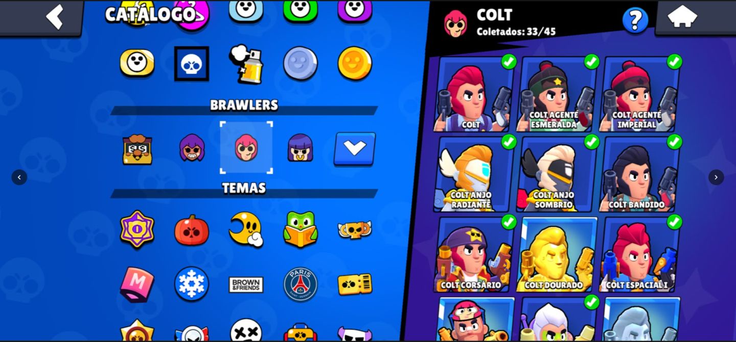 CONTA RARA! BRAWL STARS 84000+ PASSES ANTIGOS CRIADA DESDE DE 2020 TEM DE TUDO