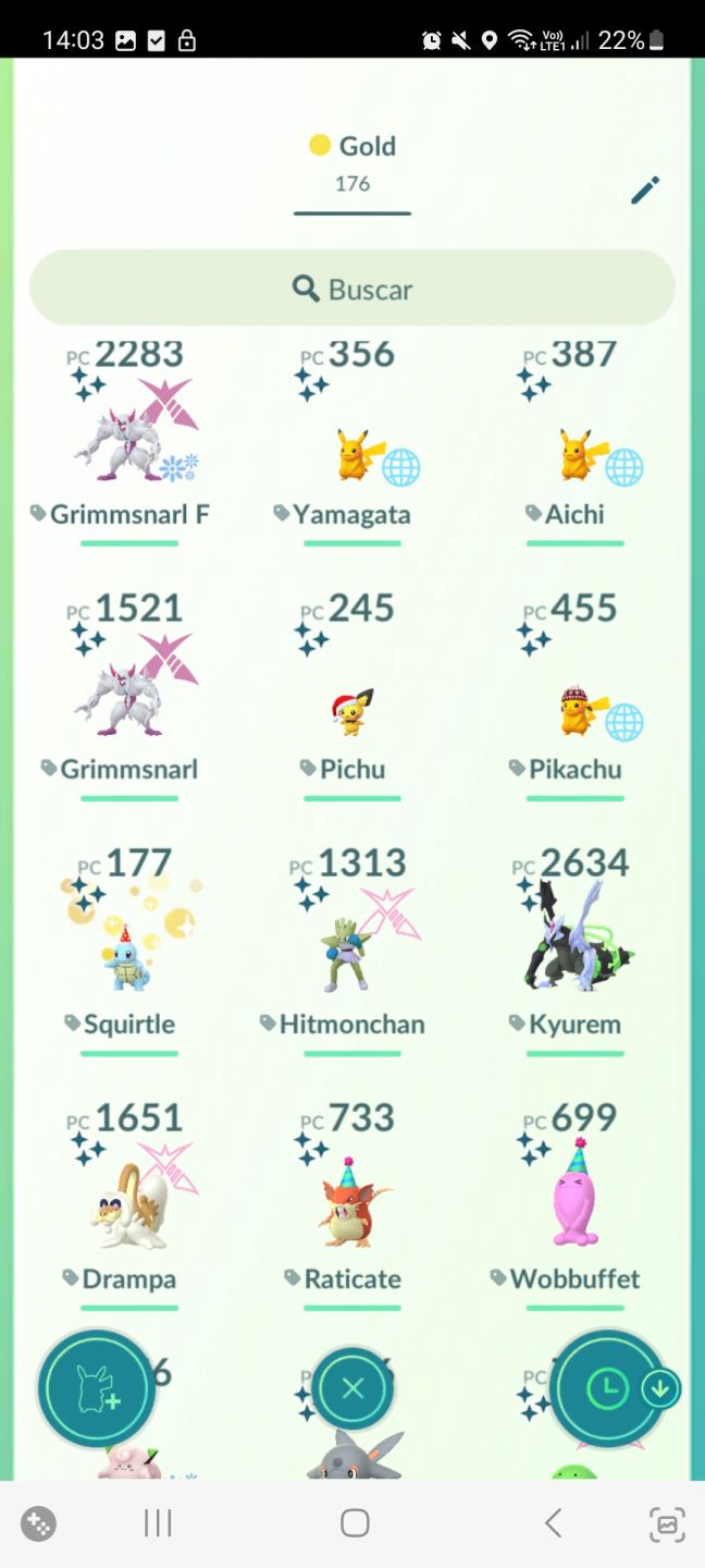 Conta Pokemon GO 700 Shinys Raros Nv 61