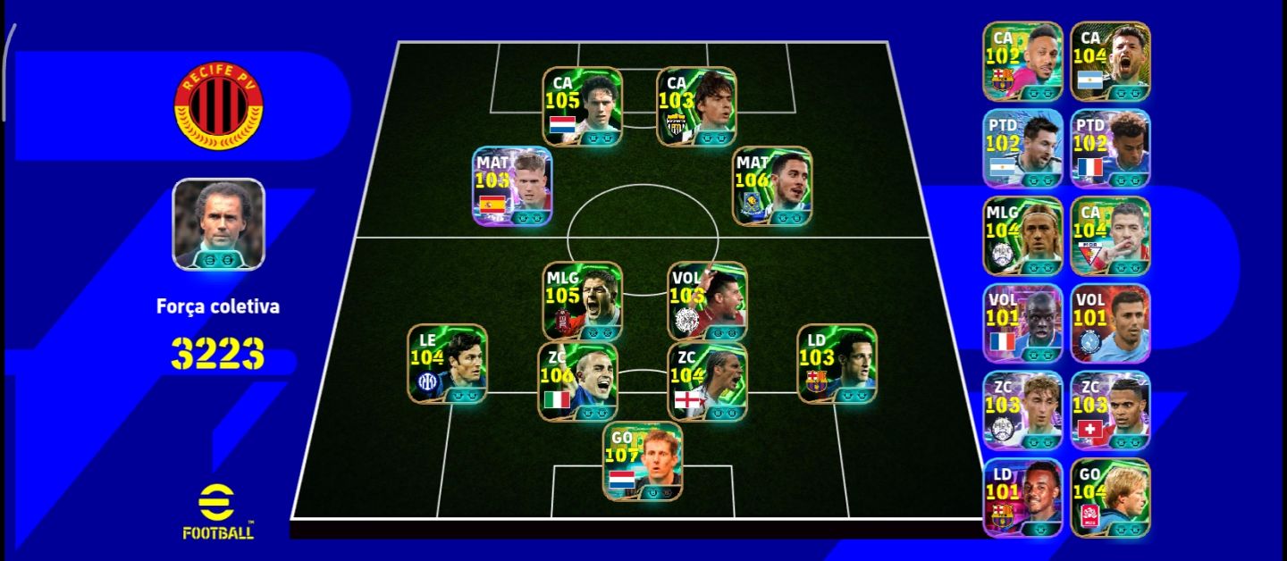 Conta efootball (upada )