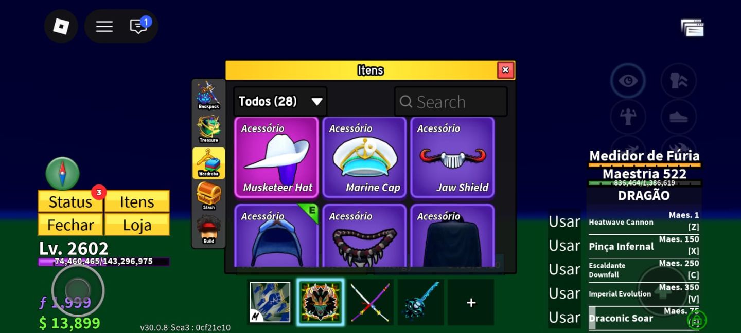 CONTA BLOX FRUITS COMPLETA-PROMOÇÃO URGENTE
