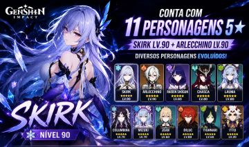 SKIRK LV.90 + ARLECCHINO LV.90 | 11x 5 | RAIDEN CHASCA LAUMA COLUMBINA