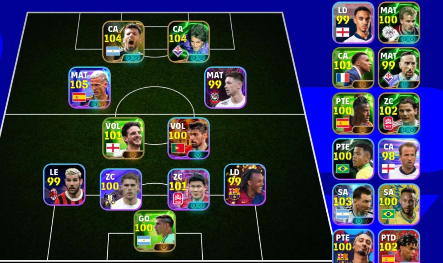 Conta Iniciante de EFOOTBALL