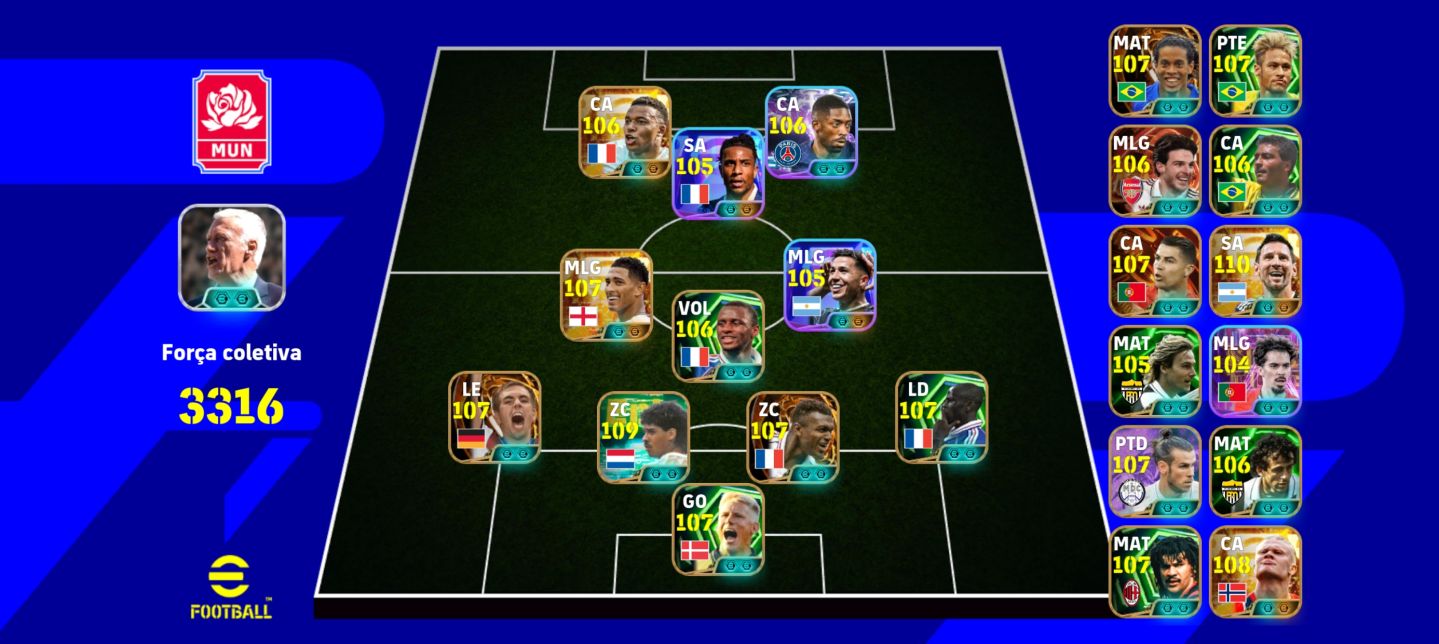 Conta Efootball 7K moedas
