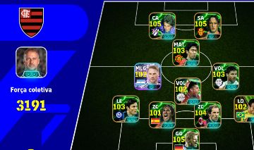 Conta eFootball Mobile Muito Forte 3191