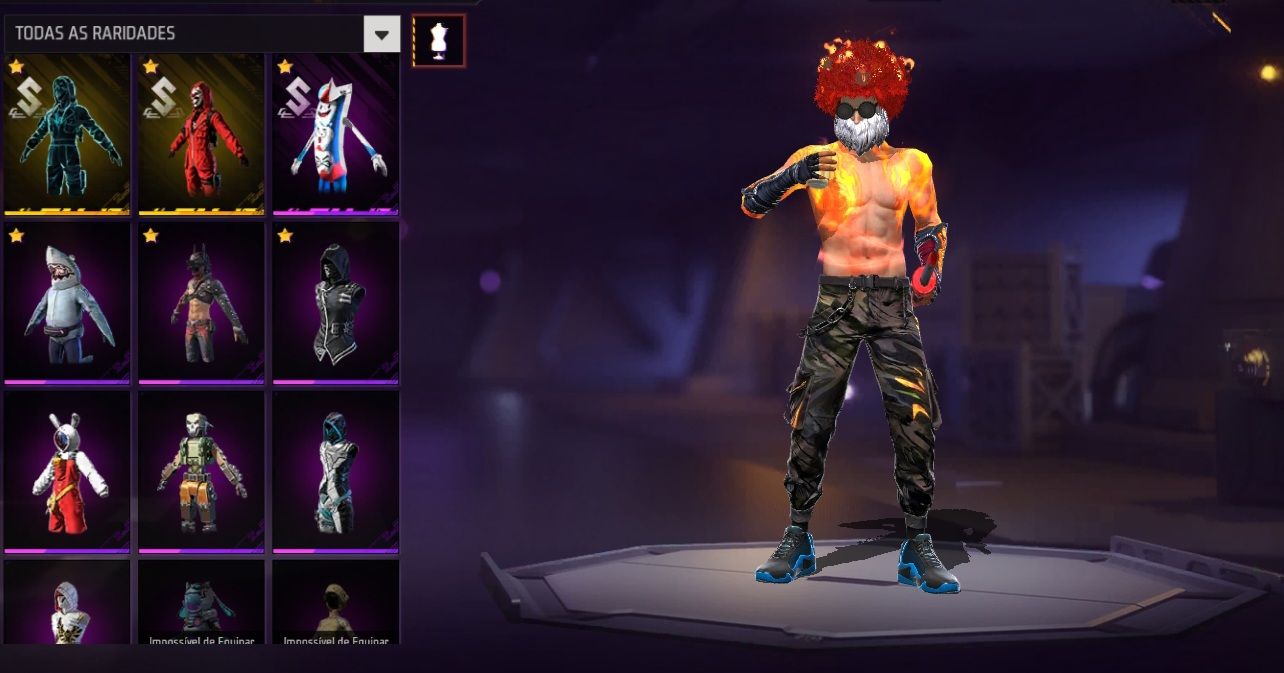 MESTRE DA COLEÇÃO: COBRA, NARUTO, BLUE LOCK E SKINS INSANAS