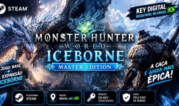 MONSTER HUNTER WORLD: ICEBORNE MASTER EDITION | STEAM KEY | BRASIL